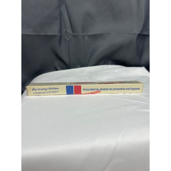 Vintage Py-Co-Pay GREEN Toothbrush - New / NOS / Sealed - Pycopay Softex Soft - Picture 6 of 9